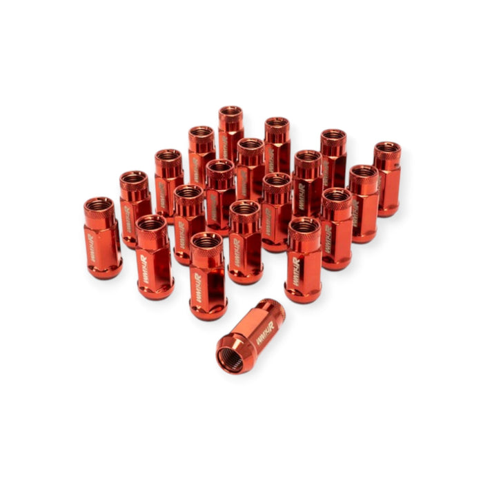 Wheel Mate WM14R 14x1.50 Lug Nuts Red (QTY 20) - Lunaticsco