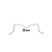 Whiteline Front 22mm Heavy Duty Non-Adjustable Sway Bar - 4/85-5/89 Toyota Corolla AE80/AE82 - Lunaticsco