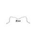 Whiteline Front 22mm Heavy Duty Non-Adjustable Sway Bar - 4/85-5/89 Toyota Corolla AE80/AE82 - Lunaticsco