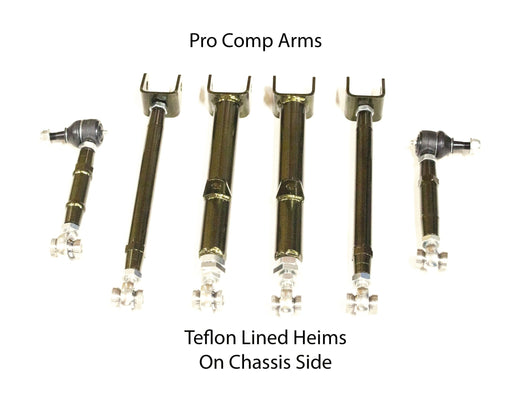 Xccessive Manufacturing Rear Adjustable Arms - Pro Comp - Emerald Toyota JZX90/100 - Lunaticsco