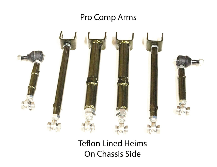 Xccessive Manufacturing Rear Adjustable Arms - Pro Comp - Emerald Toyota JZX90/100 - Lunaticsco