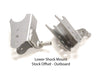 Xcessive Manufacturing Axle Brackets - 2.5/2.6" Toyota Corolla/Celica - Lunaticsco