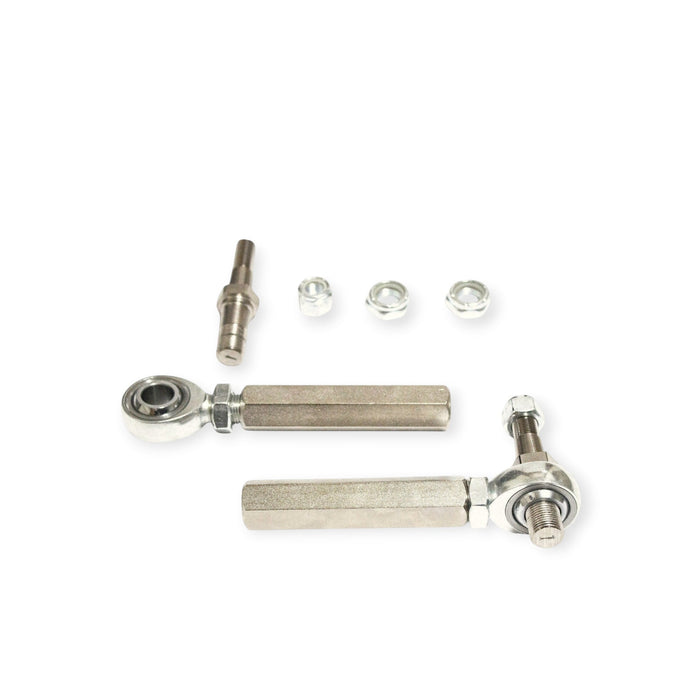 Xcessive Manufacturing chassis Heim Tie Rod adapters - Longer length Toyota Cressida MX73/86 - Lunaticsco