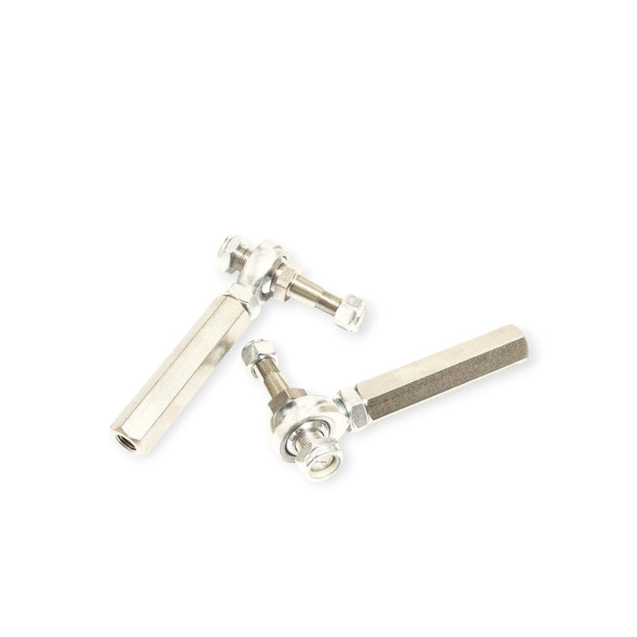 Xcessive Manufacturing chassis Heim Tie Rod adapters - Longer length Toyota Cressida MX73/86 - Lunaticsco