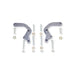 Xcessive Manufacturing Dual Rear Drift Caliper Brackets & Kit Lexus IS300 01 - 05 - Lunaticsco