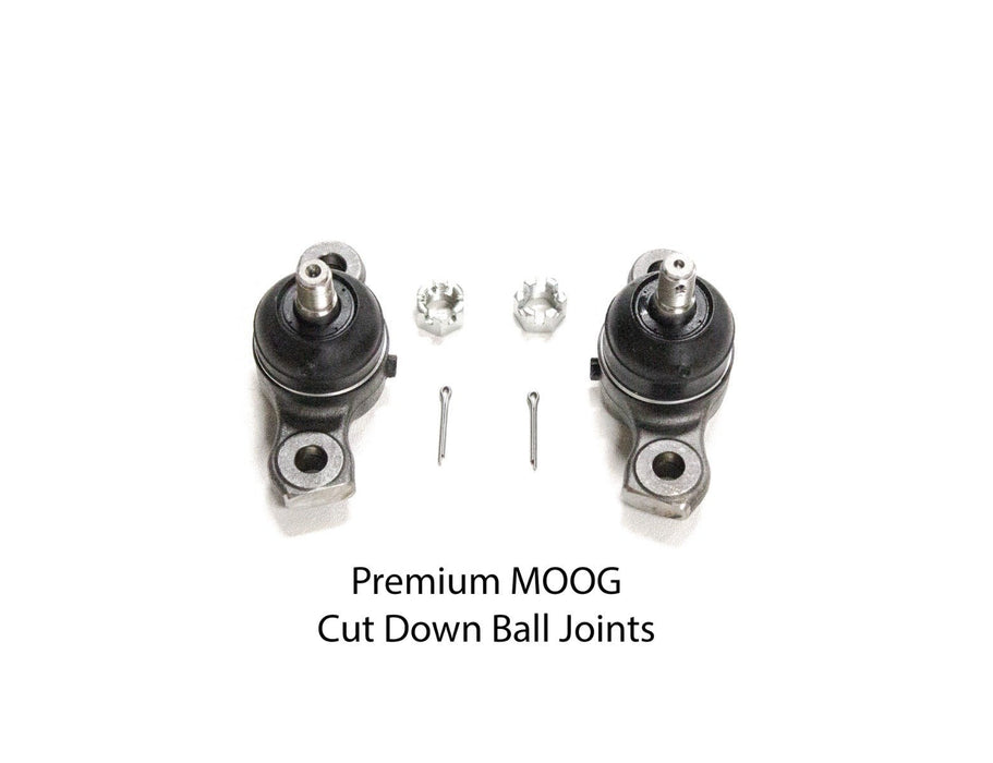 Xcessive Manufacturing Front Cut Down Lower Ball Joints Toyota JZX90/100 - Lunaticsco