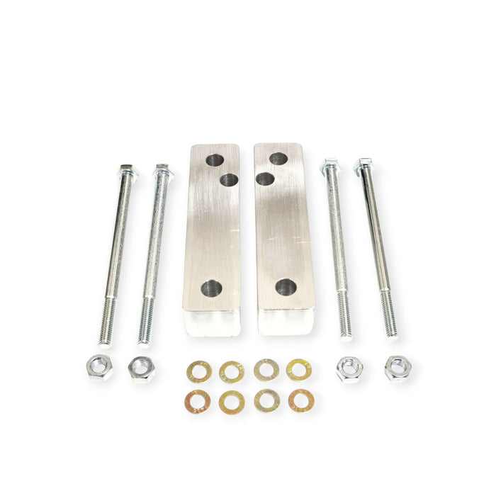 Xcessive Manufacturing Front Frame Spacers, 1.5" Aluminum With Bolts Toyota Corolla/Celica - Lunaticsco