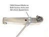 Xcessive Manufacturing Front Lower Control Arm - Chrome 83-87 Toyota Corolla - Lunaticsco