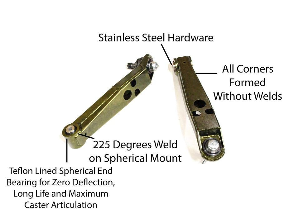 Xcessive Manufacturing Front Lower Control Arm Suspension - Emerald 83-87 Toyota Corolla AE86 - Lunaticsco