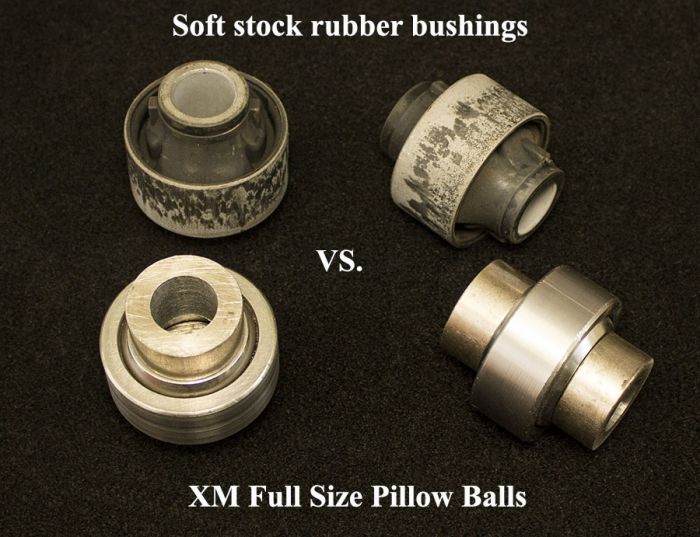 Xcessive Manufacturing Front Tension Rods | Pillow Ball Kit (Lexus 01 - 05 IS300) - Lunaticsco