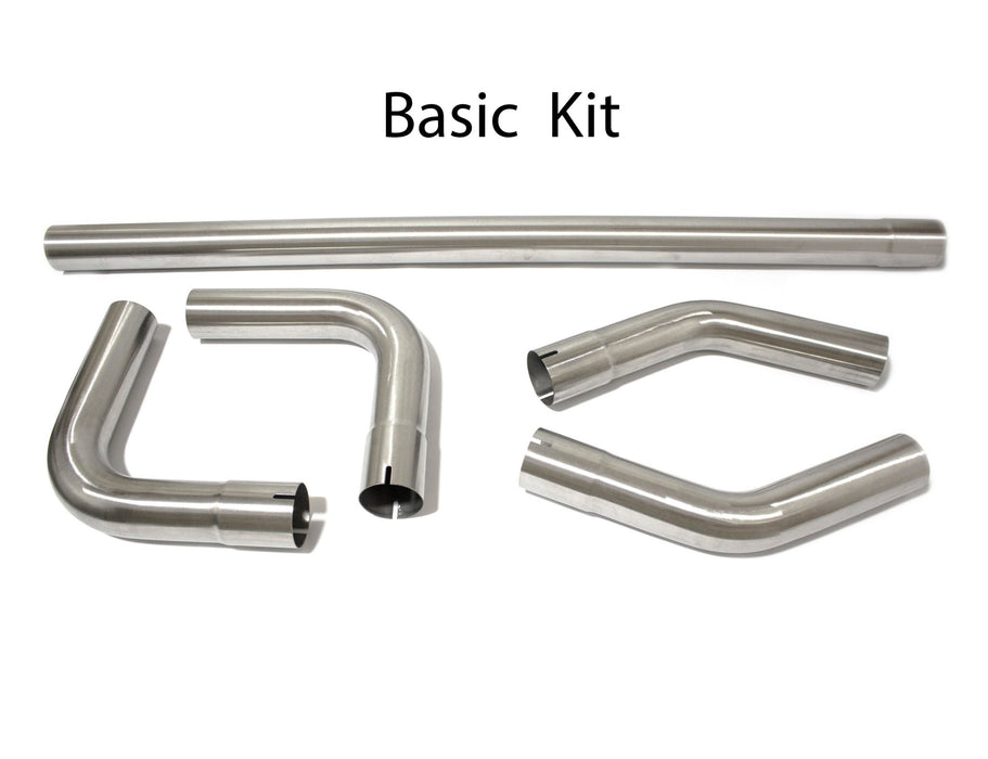 Xcessive Manufacturing IS300 DIY Exhaust Kit 2.5-Inch Stainless Steel Piping - Lunaticsco