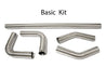 Xcessive Manufacturing IS300 DIY Exhaust Kit 2.5-Inch Stainless Steel Piping - Lunaticsco