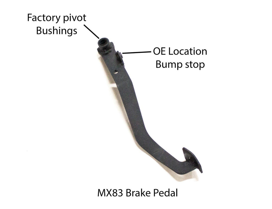 Xcessive Manufacturing MX83 Cressida RHD Clutch & Brake Pedal Conversion Kit 89 - 92 - Lunaticsco