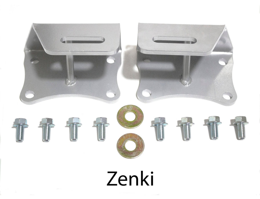 Xcessive Manufacturing MX83 to 1UZFE Motor Mount Brackets Zenki 89-90 Toyota Cressida - Lunaticsco