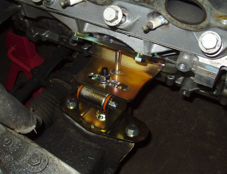 Xcessive Manufacturing MX83 to LS Motor Mount Brackets (89-90 Zenki) - Lunaticsco