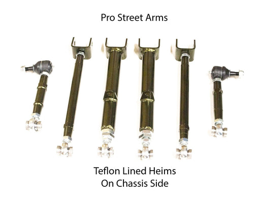 Xcessive Manufacturing Rear Adjustable Arm Kit (RUCA/Toe Arms/Traction Rods) Pro Comp Toyota Chaser JZX90/JZX100 – Emerald - Lunaticsco