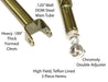 Xcessive Manufacturing Rear Adjustable Arm Kit (RUCA/Toe Arms/Traction Rods) Pro Comp Toyota Chaser JZX90/JZX100 – Emerald - Lunaticsco