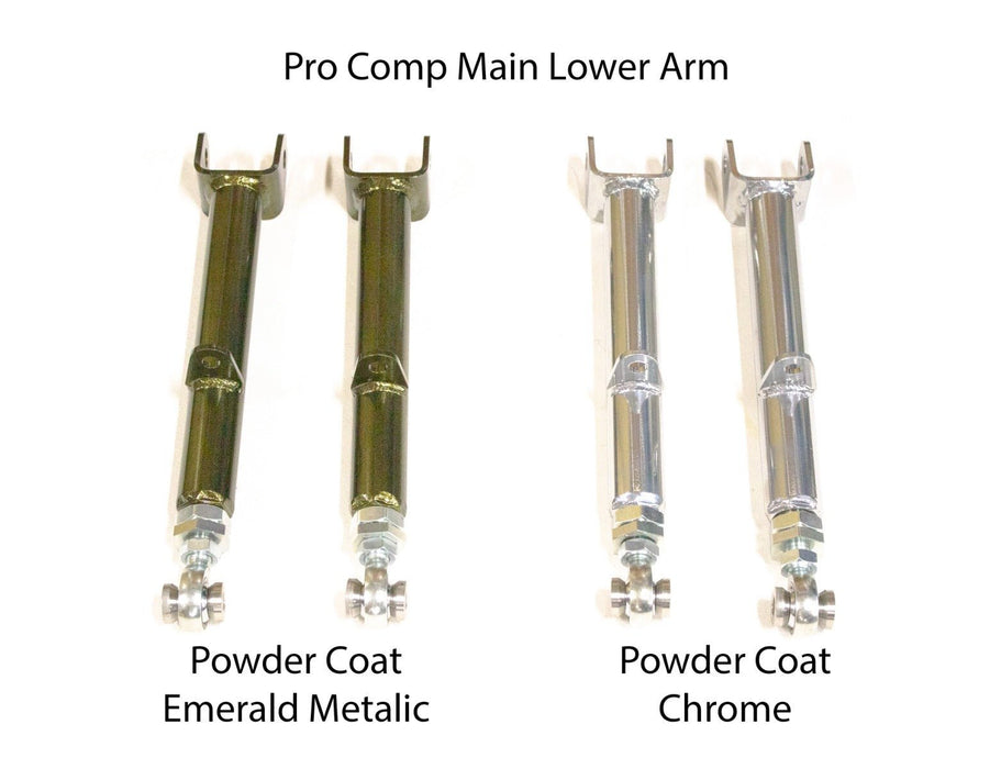 Xcessive Manufacturing Rear Adjustable Arm Kit (RUCA/Toe Arms/Traction Rods) Pro Street Toyota Chaser JZX90/JZX100 – Chrome - Lunaticsco