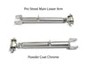 Xcessive Manufacturing Rear Adjustable Arms MX83 89 - 92 Pro Street - Chrome - Lunaticsco