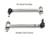 Xcessive Manufacturing Rear Adjustable Arms MX83 89 - 92 Pro Street - Chrome - Lunaticsco