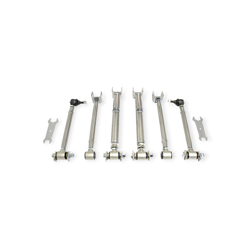 Xcessive Manufacturing Rear Adjustable Arms MX83 89 - 92 Pro Street - Chrome - Lunaticsco