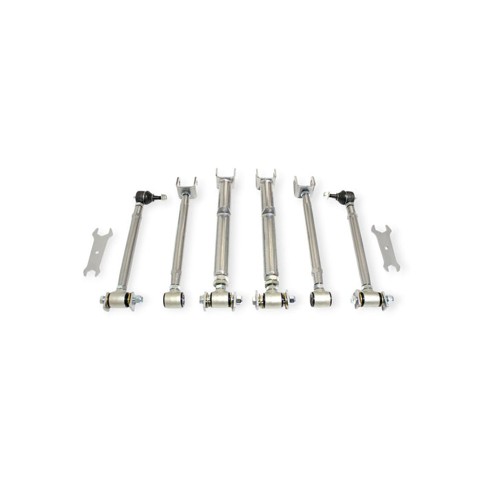 Xcessive Manufacturing Rear Adjustable Arms MX83 89 - 92 Pro Street - Chrome - Lunaticsco