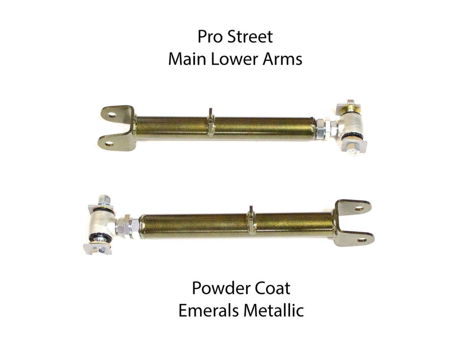 Xcessive Manufacturing Rear Adjustable Arms MX83 89 - 92 Pro Street – Emerald - Lunaticsco