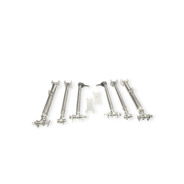 Xcessive Manufacturing Rear Adjustable Arms - Pro Comp - Chrome Toyota Cressida MX83 89-92 - Lunaticsco