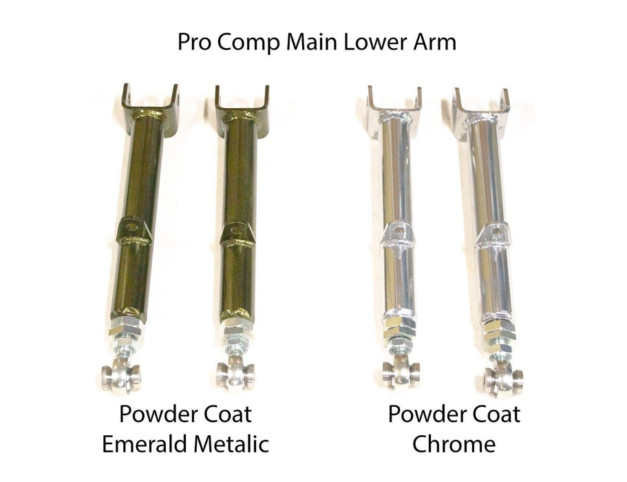 Xcessive Manufacturing Rear Adjustable Arms - Pro Comp - Chrome Toyota JZX90/100 - Lunaticsco