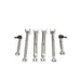 Xcessive Manufacturing Rear Adjustable Arms - Pro Comp - Chrome Toyota JZX90/100 - Lunaticsco