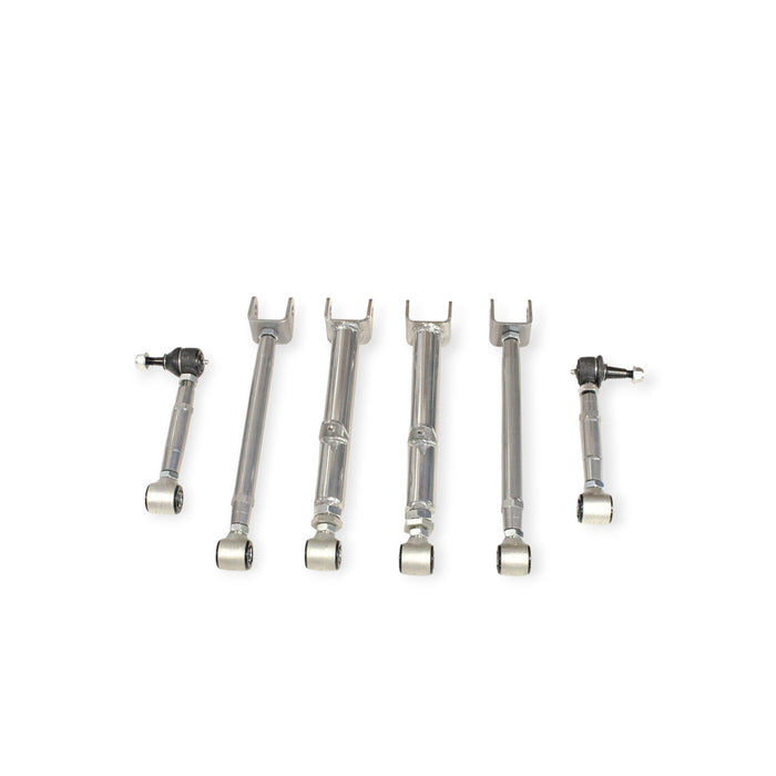 Xcessive Manufacturing Rear Adjustable Arms - Pro Street - Chrome Toyota JZX90/100 - Lunaticsco