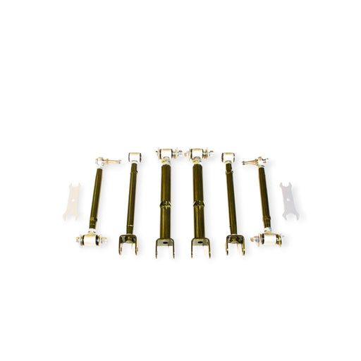 Xcessive Manufacturing Rear Adjustable Arms - Pro Street - Emerald Toyota Cressida MX83 89-92 - Lunaticsco
