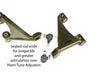 Xcessive Manufacturing Rear Arms - Pro Comp - Chrome Lexus IS300 01-05 - Lunaticsco