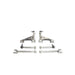 Xcessive Manufacturing Rear Arms - Pro Comp - Chrome Lexus IS300 01-05 - Lunaticsco