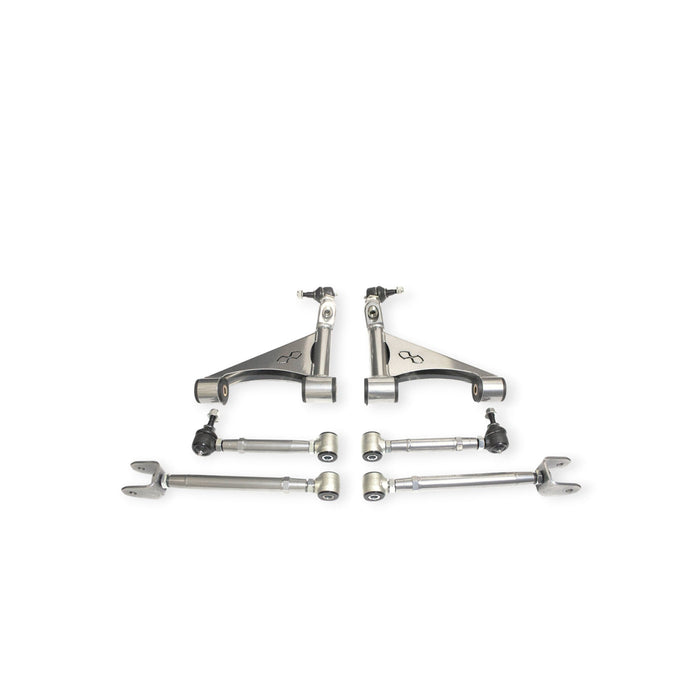 Xcessive Manufacturing Rear Arms - Pro Street - Chrome Lexus IS300 01-05 - Lunaticsco