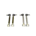 Xcessive Manufacturing Toe Rods - Pro Street - Chrome Lexus IS300 01-05 - Lunaticsco