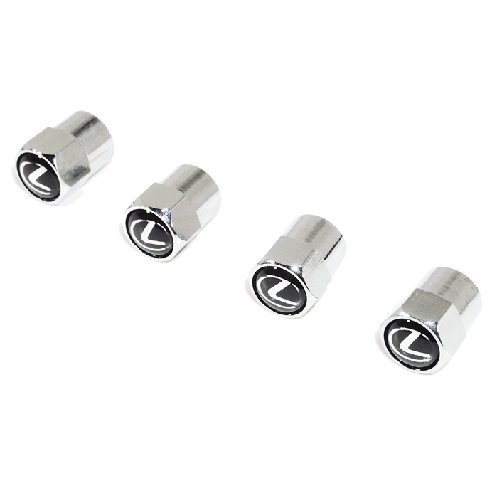ZSPEC Design OE Chrome Valve Stem Tire Caps – Lexus Style - Lunaticsco