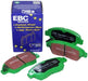 EBC Brakes Greenstuff Street sport REAR Disc Brake Pad Set FMSI D572 Rear Lexus SC - Lunatics