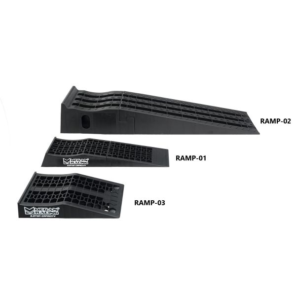 Megan Racing Detachable 2-Piece Low Profile Ramps (Set of 2) - Lunatics