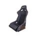 NRG FRP Bucket Seat Large Black - Lunaticsco