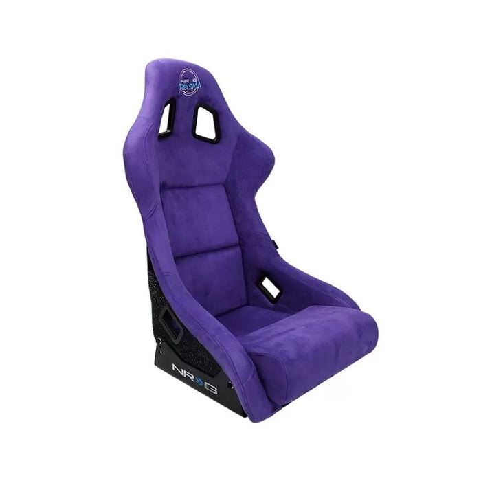 NRG FRP Prisma Edition Bucket Seat Large Purple - Lunaticsco