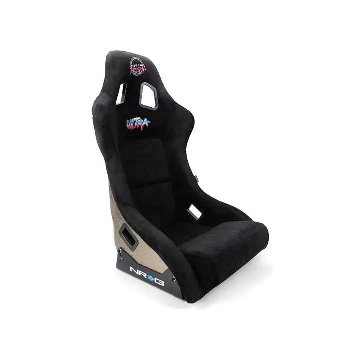 NRG FRP Ultra Edition Bucket Seat Large Black - Lunaticsco