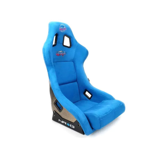 NRG FRP Ultra Edition Bucket Seat Large Blue - Lunaticsco