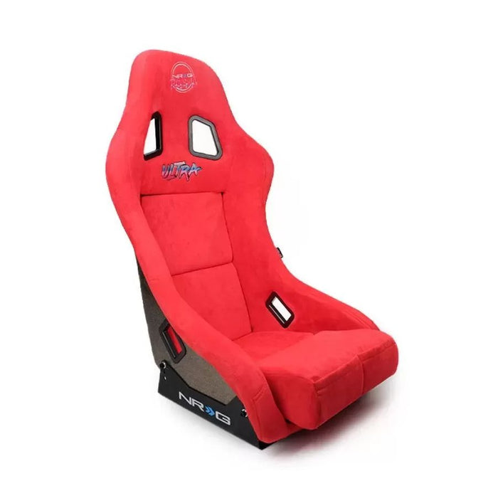 NRG Medium RED FRP Bucket Seat Ultra Edition - Lunaticsco