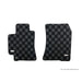 P2M LEXUS IS300 1998-04 FRONT + REAR RACE FLOOR MATS : DARK GREY - Lunaticsco