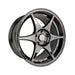 Stage Wheels Knight 18x9.5 +12mm 5x114.3 CB: 73.1 Color: Black Chrome - Lunatics