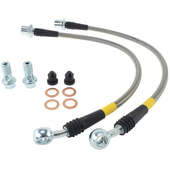 StopTech Stainless Steel Brake Line Kit Front GT86 - Lunaticsco